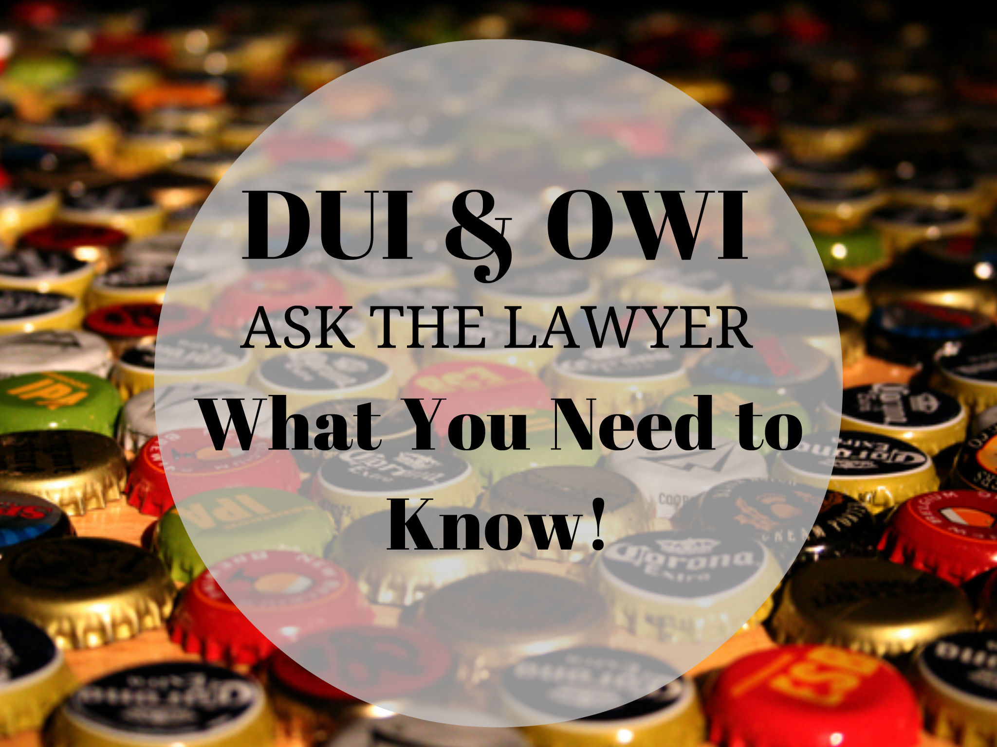 How Much Do You Have to Drink (*BAC) For An OWI In Michigan? DUI and OWI - Ask the Lawyer; Here's what you need to know about drunk driving